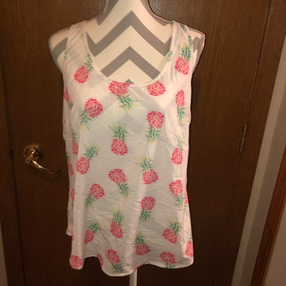 NEON PINEAPPLE TANK